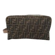 Pre-owned Fabric fendi-bags Fendi Vintage , Brown , Dames