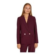 Eloisetto Blazer in frambozenwijn RUE de Femme , Red , Dames