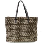 Pre-owned Fabric fendi-bags Fendi Vintage , Brown , Dames