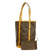 Pre-owned Canvas totes Louis Vuitton Vintage , Brown , Dames