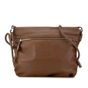 Pre-owned Leather shoulder-bags Gucci Vintage , Brown , Dames