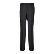 Zwarte Getailleerde Broek Lardini , Black , Heren