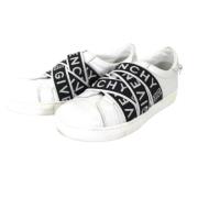 Pre-owned Leather sneakers Givenchy Pre-owned , Black , Dames