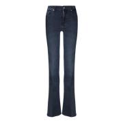 Blauwe Jeans Verhoog Je Stijl 7 For All Mankind , Blue , Dames