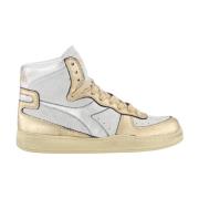 Gebruikte Wit/Metallic Sneakers Diadora , White , Dames