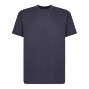 Blauw T-shirt Minimalistisch Ontwerp Tom Ford , Blue , Heren