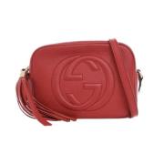 Pre-owned Leather gucci-bags Gucci Vintage , Red , Dames