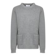 Grijze Gebreide Kleding Aw24 Kujten , Gray , Dames