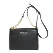 Pre-owned Leather shoulder-bags Michael Kors Pre-owned , Black , Dames