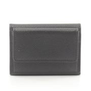 Pre-owned Leather wallets Maison Margiela Pre-owned , Black , Dames