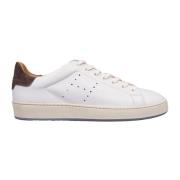 Witte Sneakers met Suède Details Hogan , White , Heren