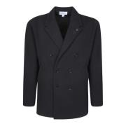 Zwarte Cardigan Sweater Aw24 Lardini , Black , Heren