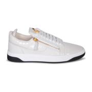 Witte Sneakers Verhoog Stijl Modern Ontwerp Giuseppe Zanotti , White ,...