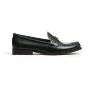 Donker Everglade Klassieke Loafer Schoenen Tory Burch , Green , Dames