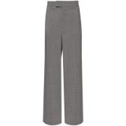 Grijze Broek Largo Msgm , Gray , Heren