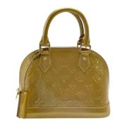 Pre-owned Fabric louis-vuitton-bags Louis Vuitton Vintage , Beige , Da...