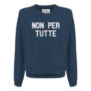 Stijlvolle Sweaters Collectie MC2 Saint Barth , Blue , Heren