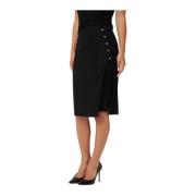 Midi Elis Rok Guess , Black , Dames