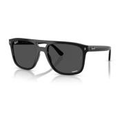 Gepolariseerde zonnebril Rb2213Ch 901/K8 Zwart/Grijs Ray-Ban , Black ,...