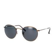 Retro Ronde Metalen Zonnebril Rb3447 Ray-Ban , Brown , Unisex