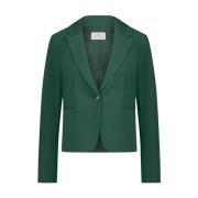 Elvira Blazer Technical Jersey Jane Lushka , Green , Dames