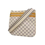 Pre-owned Canvas louis-vuitton-bags Louis Vuitton Vintage , Beige , Da...