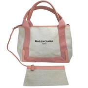 Pre-owned Fabric balenciaga-bags Balenciaga Vintage , White , Dames