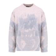 Alpaca Wolmix All-Over Print Sweater Represent , Gray , Heren