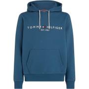 Blauwe Trui Katoen/Polyester Mix Regular Fit Tommy Hilfiger , Blue , H...