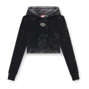 Stijlvolle Sweatshirt voor Mannen Diesel , Black , Dames