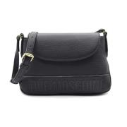 Iconische Schoudertas met Magnetische Knoop Love Moschino , Black , Da...