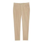 Fluwelen broek model Lulea slim Marc O'Polo , Brown , Dames