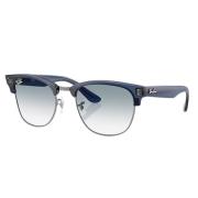 Clubmaster Reverse Zonnebril Blauw Verloop Ray-Ban , Blue , Unisex