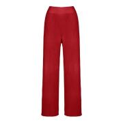 Naadloze Wijde Broek BomBoogie , Red , Dames