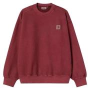 Vista Sweat Scarlet Sweatshirt Carhartt Wip , Red , Heren