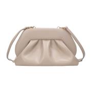 Vegan Amandel Clutch Tas THEMOIRè , Beige , Dames