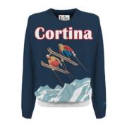 Stijlvolle Sweaters Collectie MC2 Saint Barth , Blue , Heren