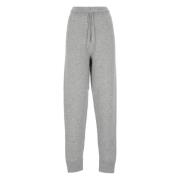 Grijze wollen broek met pailletten details Fabiana Filippi , Gray , Da...