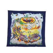 Pre-owned Silk scarves Hermès Vintage , Multicolor , Dames