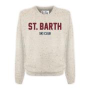 Stijlvolle Sweaters Collectie MC2 Saint Barth , Beige , Heren