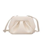 Vegan Stof Clutch Tas Schelp THEMOIRè , White , Dames