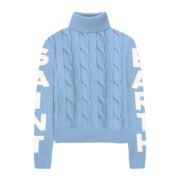 Blauwe Sweaters voor Mannen MC2 Saint Barth , Blue , Dames