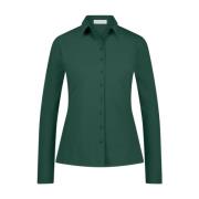 Kikkie Blouse Technisch Jersey Jane Lushka , Green , Dames