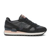 Zwarte Sneakers met Wolkachtige Demping Saucony , Black , Dames