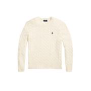 Rondehals Kasjmier wollen trui Polo Ralph Lauren , Beige , Heren