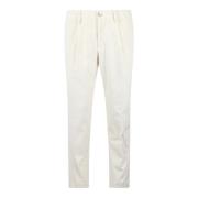 Zachte Corduroy Chino Broek Herno , Beige , Heren