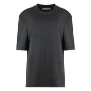 Oversize Katoenen Crew-neck T-shirt Our Legacy , Gray , Dames