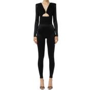 Zwarte Broek met Stijl Elisabetta Franchi , Black , Dames