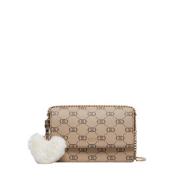 Dove Grey Schoudertas Chic Casual Liu Jo , Beige , Dames