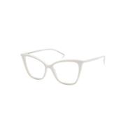 SL 386 017 Optical Frame Saint Laurent , White , Dames